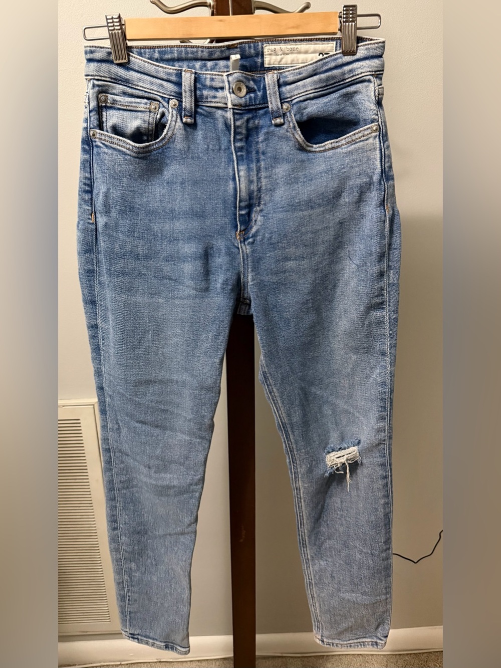 Rag & Bone Nina High Rise Ankle Skinny